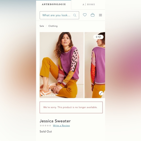 Anthropologie Bl-nk Jessica Sweater Assorted Sheer Sleeves Size M (est.) - Picture 16 of 16